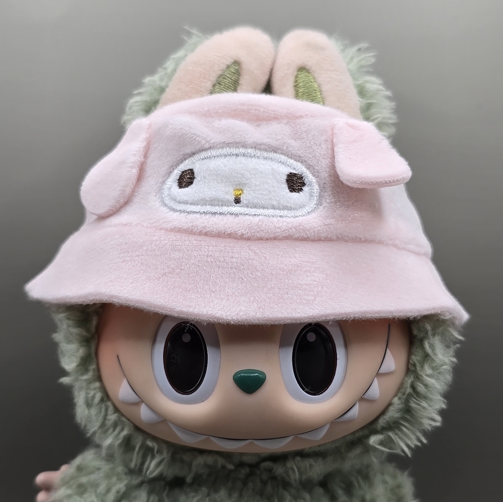 Labubu Clothes - The Monsters - My Melody Sanrio Bucket Hat